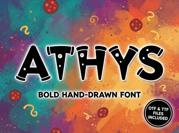 Athys: A Decorative Font for Bold Branding and Visual Impact