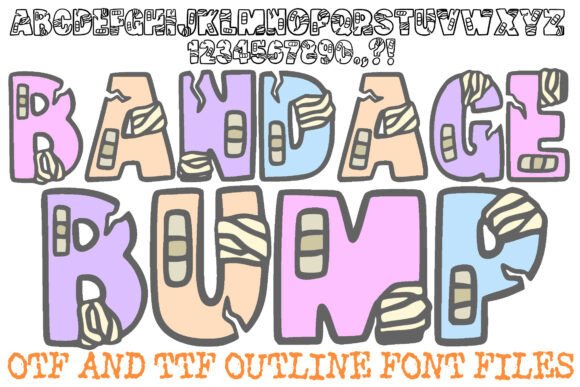 Bandage Bump: The Playful Font That Boosts Campaign Visibility