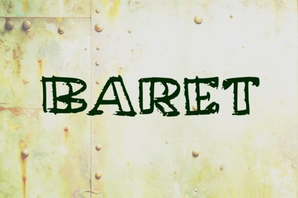 Baret: A Bold Font for Professional Branding