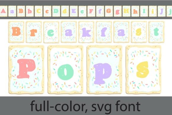Breakfast Pops: A Nostalgic Typeface for Bold Campaigns