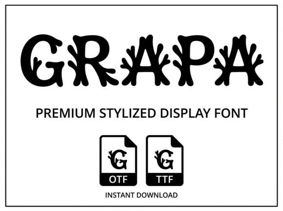 Bring Art to Your Craft with the Grapa Font