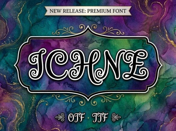 Bring Your Creations to Life with the Ichne Font