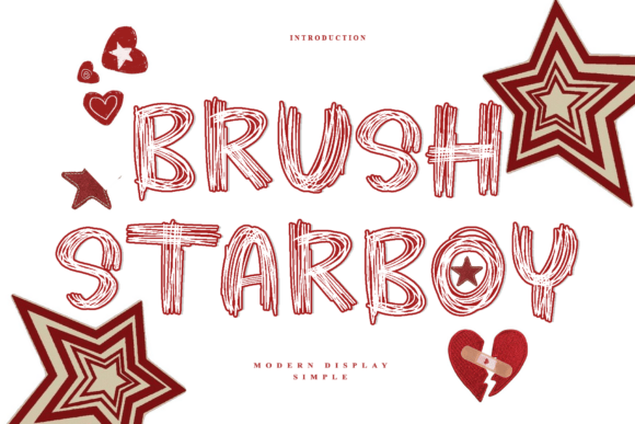 Brush Starboy: A Dynamic Display Font for Modern Editorial Design