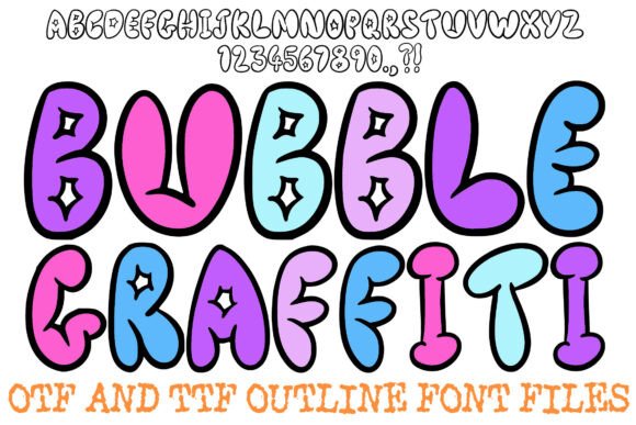 Bubble Graffiti: A Street-Style Font for Bold Web Designs