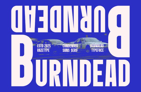 Burndead: A Bold Font for Small Business Branding