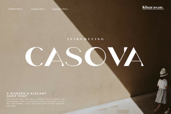 Casova: The Serif Font That Elevates Campaign Design