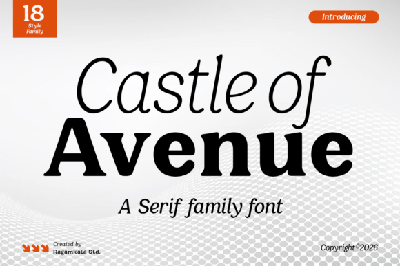 Castle of Avenue: A Timeless Serif Font for Modern Branding