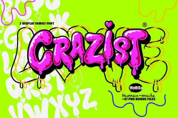 Crazist Font for Bold Digital Creativity