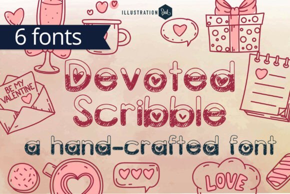 Devoted Scribble: A Whimsical Typeface for Editorial Design