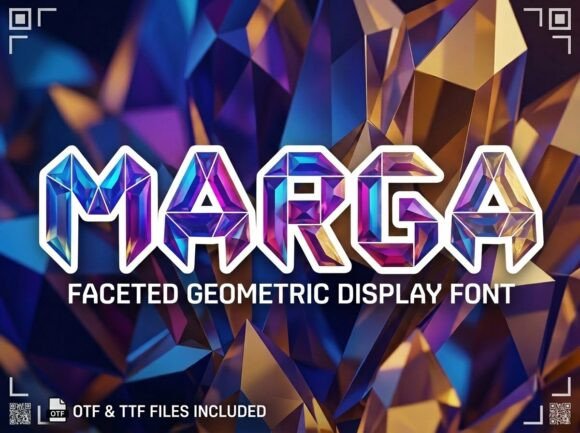 Discover Marga: A Decorative Font for Creative Branding