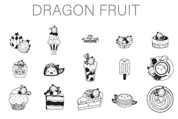Dragon Fruit Dingbats: A Sweet Font for Branding