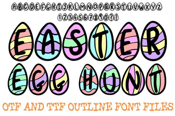 Easter Egg Hunt Font Review