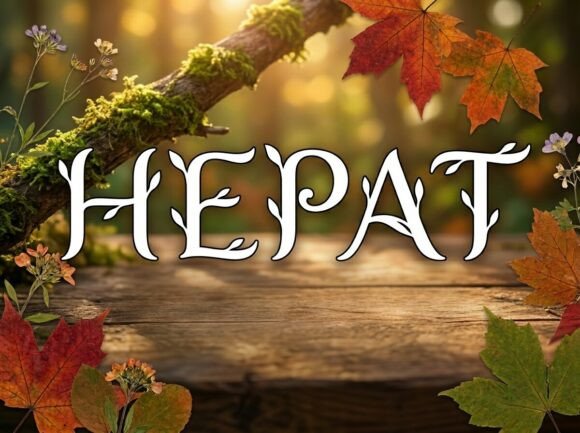 Hepat: A Decorative Font for Bold Visual Statements