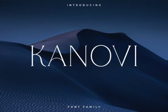 Kanovi: A Serif Font That Elevates Editorial Design
