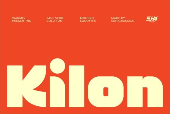 Kilon: A Modern Sans Serif Font for Bold Branding