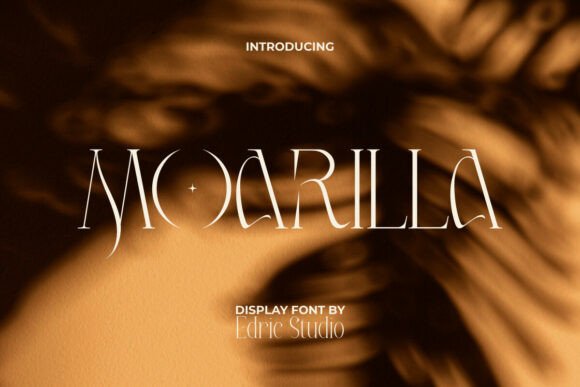Moarilla Display Font for Modern Web Design