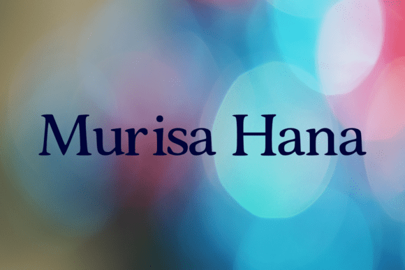 Murisa Hana Serif Font for Modern Web Design
