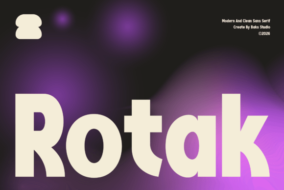 Rotak: A Modern Sans Serif for Editorial Excellence