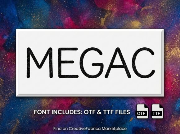 Testing Megac: A Decorative Font for Modern Web Design