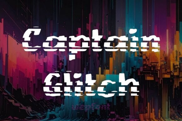 Upgrade Your Brand with Captain Glitch Font