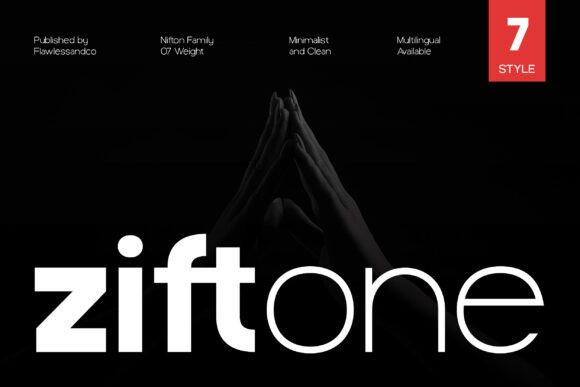 Ziftone: A Modern Sans Serif for Bold Branding